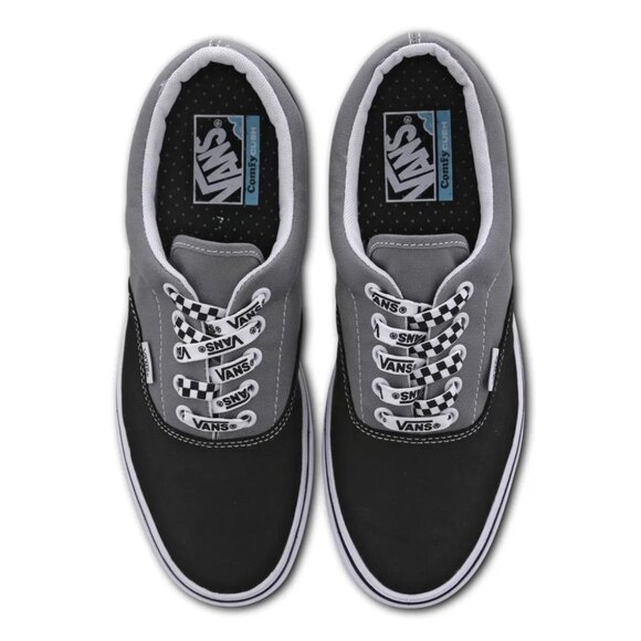 Vans Men's Comfycush Era (Lace Mix) Black/Frost - Picture 1 of 7